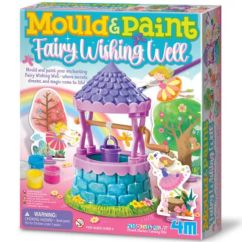 4M Art Mould & Paint Fairy Wishing Well