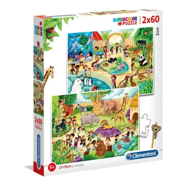 At the Zoo - 2 x 60 pcs