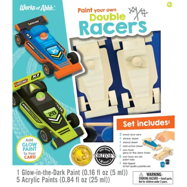 Classic Wood Paint Kit - Double Racers