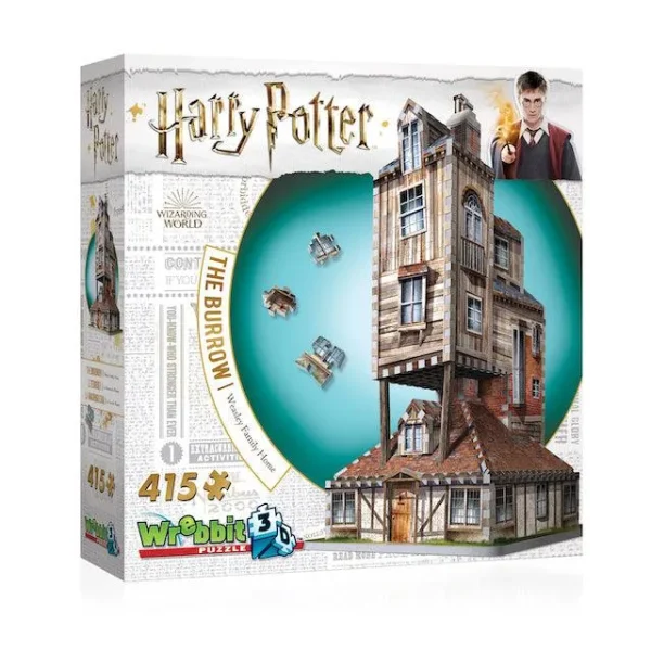 The Burrow - The House of Weasley - Harry Potter - 415 mcx 3D