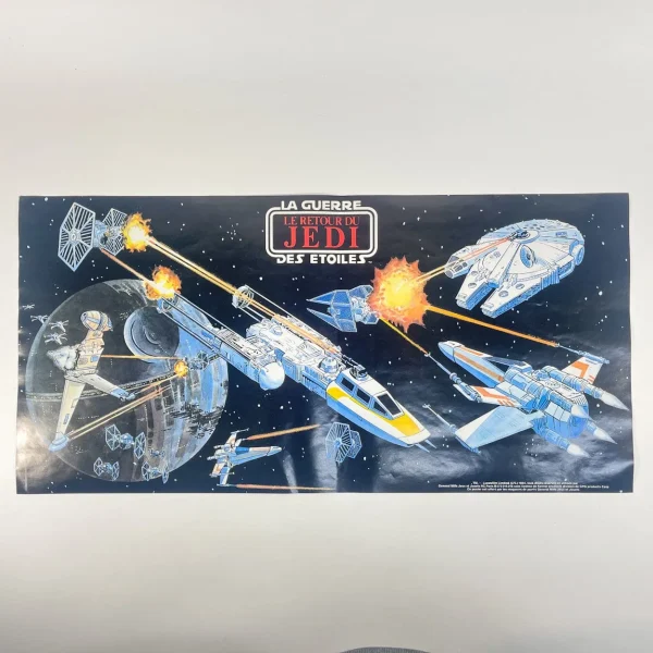 Meccano Guerre Des Etoiles ROTJ Poster - France (1984)