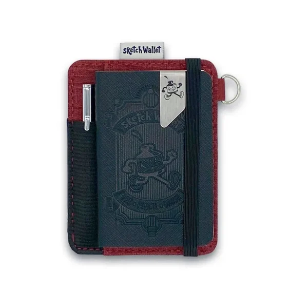 Inky's Slim Canvas Sketch Wallet