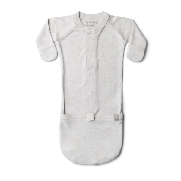 Goumi Kids 24 Hour Convertible Gown - Storm Grey