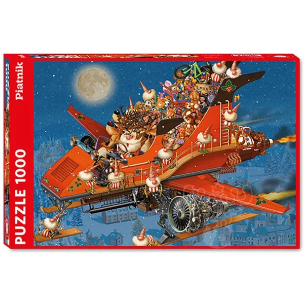 Christmas Plane - 1000 pcs