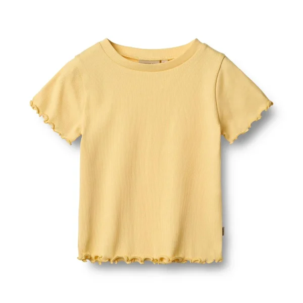 Wheat Alicia Rib T-Shirt - Golden Yellow