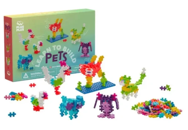 Plus-Plus Learn to Build Pets
