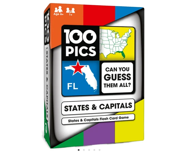 100 PICS - US States & Capitals