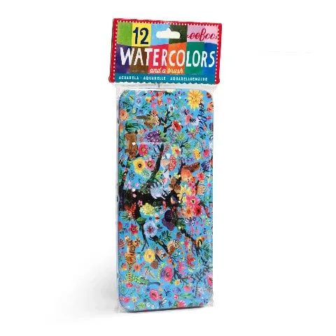 eeBoo Art - Tree of Life Watercolour Tin