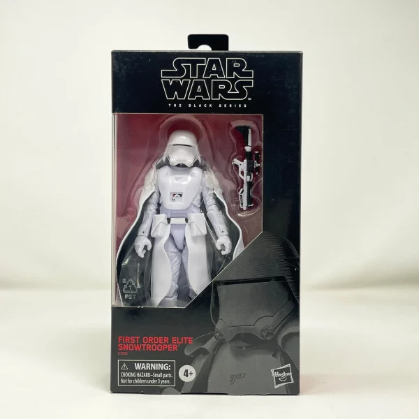 First Order Elite Snowtrooper - Black Series Hasbro Star Wars Action Figure