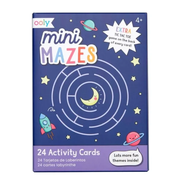 Ooly Activity Cards Mini Mazes