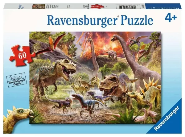 Dinosaur battle - 60 pcs