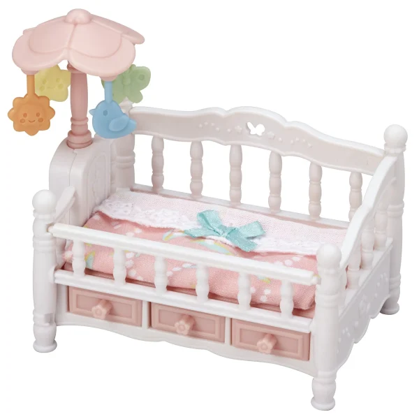 Calico Critters Crib w/ Mobile