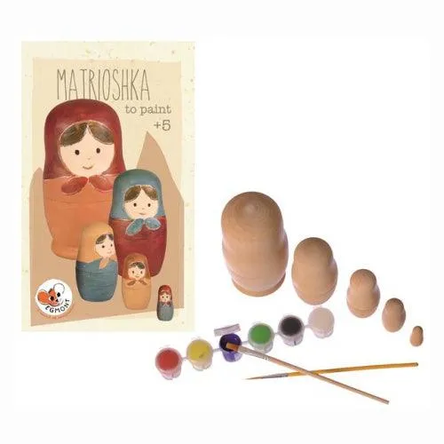 Matryoshka to paint