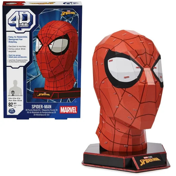 4D Build - Marvel - Spider-Man Mask