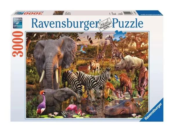 African Animal World - 3000 pcs
