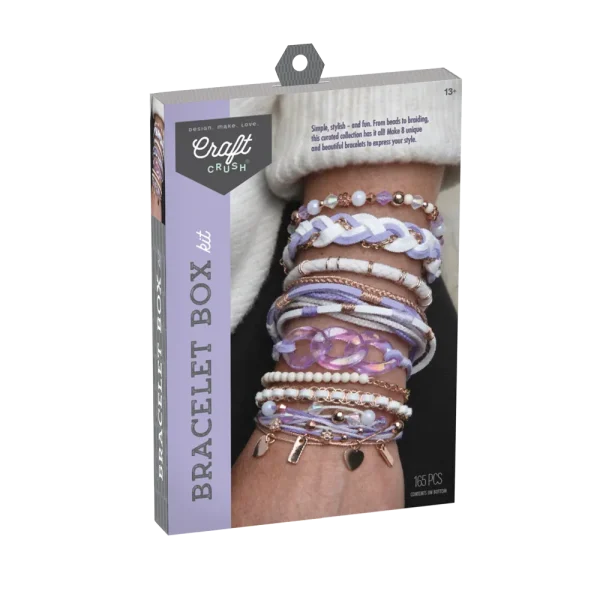 Craft Crush Bracelet Box: Lilac
