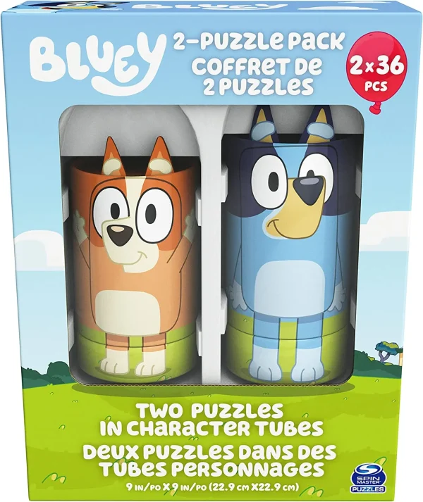 Bluey Character Puzzles 2x36pc
