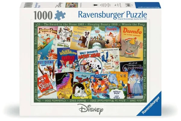 Vintage Disney movie posters - 1000 pcs