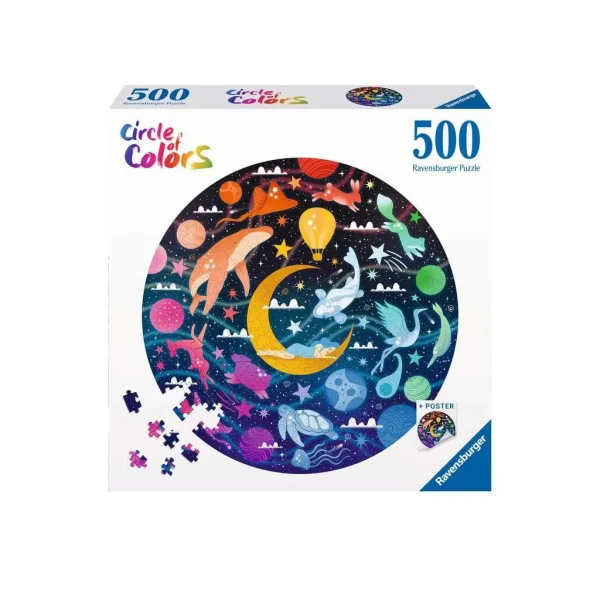 Circle of dream colors - 500 pcs