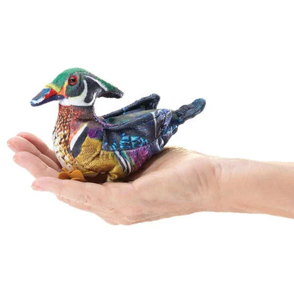 Finger puppet - Wood duck