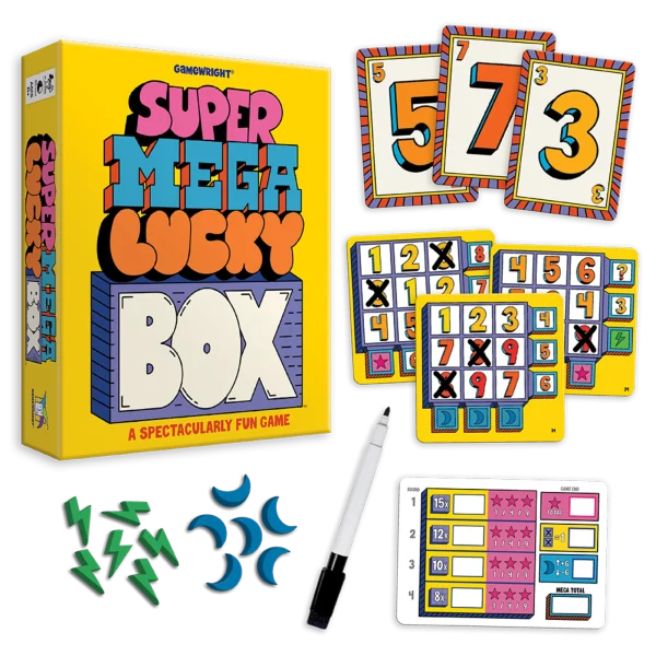Super Mega Lucky Box Card Game