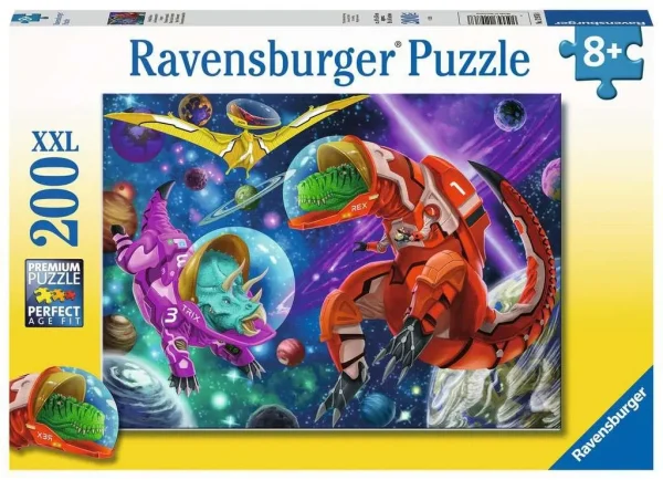 Space Dinosaurs - 200 pcs XXL