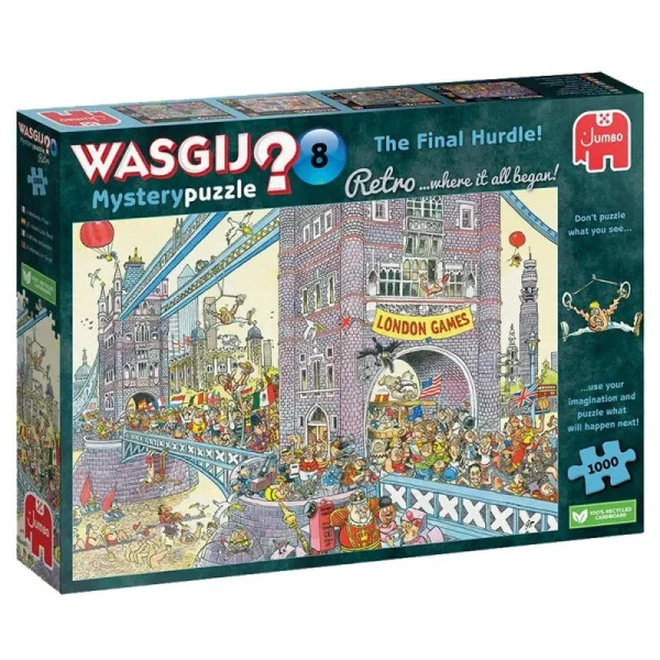 The final hurdle! - Wasgij Mystery #8 - 1000 pcs