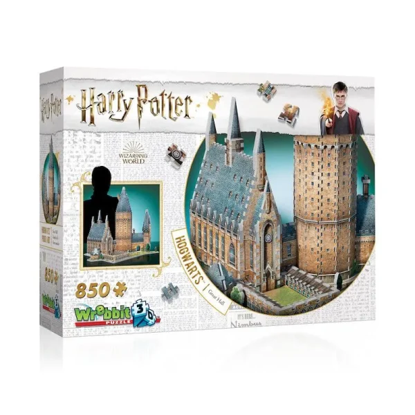 The Great Hall - Harry Potter - 850 pcs 3D