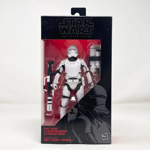 First Order Flametrooper #16 - Black Series Hasbro Star Wars Action Figure