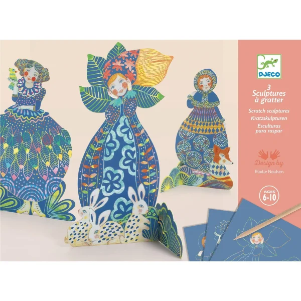 Scratch Board - Pretty Dresses