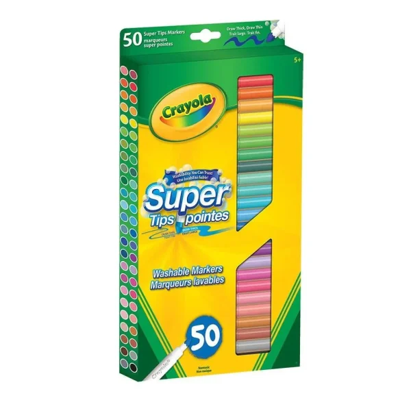 Super-tip markers (50)