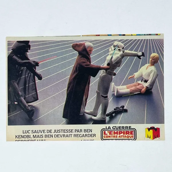 Meccano ESB Story Print Ad - Ben vs Stormy - France (1980)