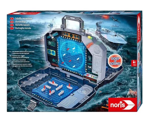 Electronic naval battle