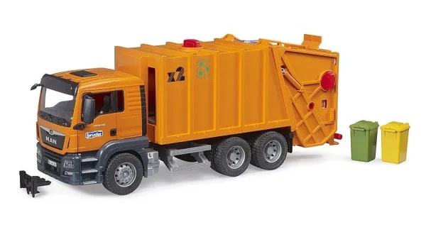 MAN TGS refuse collection vehicle - Orange