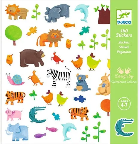 Djeco Art - Stickers Animals