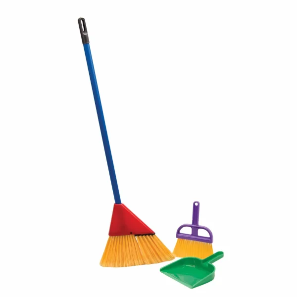Broom and dustpan