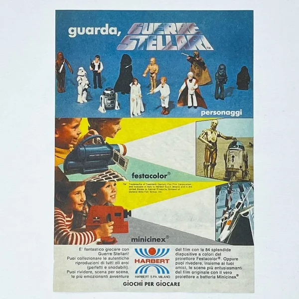 Harbert Prototype Figures Print Ad - Italy (1977)