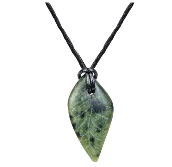 Soapstone Jewelry Kit - Leaf Pendant