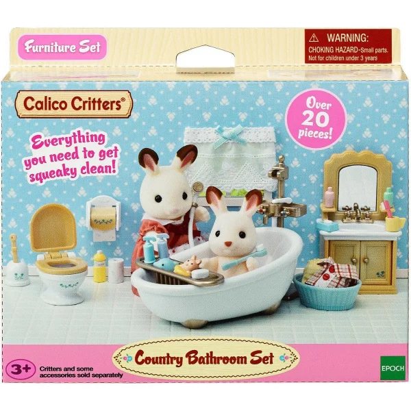 Calico Critters Country Bathroom Set