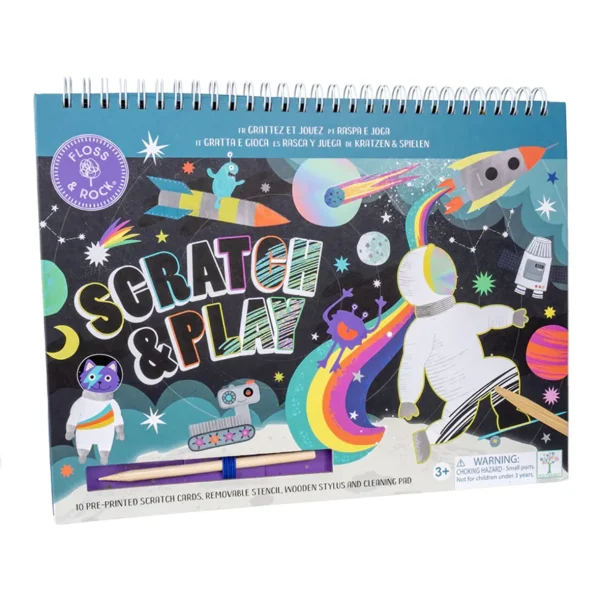 Space Scratch & Play Set