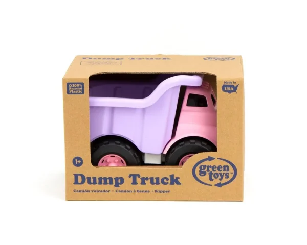 Pink dump truck
