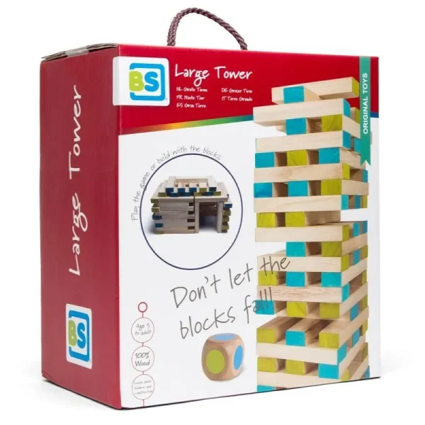 High Wooden Tower with a Dice
