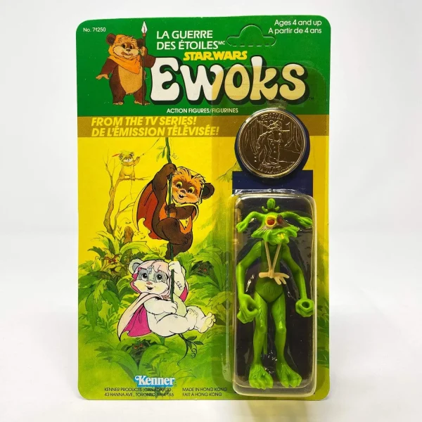 Ewoks Dulok Shaman - Mint on Card Canadian