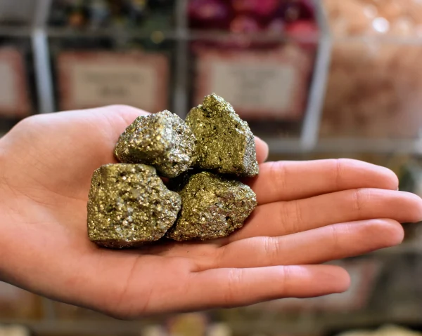 Fools Gold Pyrite Cluster
