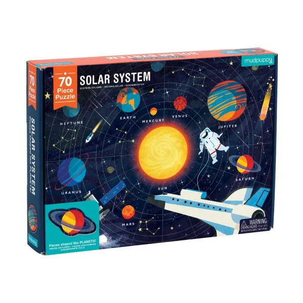 Mudpuppy 70pc Jigsaw Puzzle Solar System