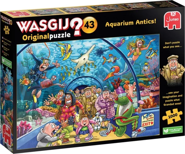 Aquarium Antics! - Wasgij Original #43 - 1000 pcs