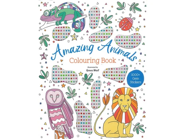 Amazing Animals Colouring Book