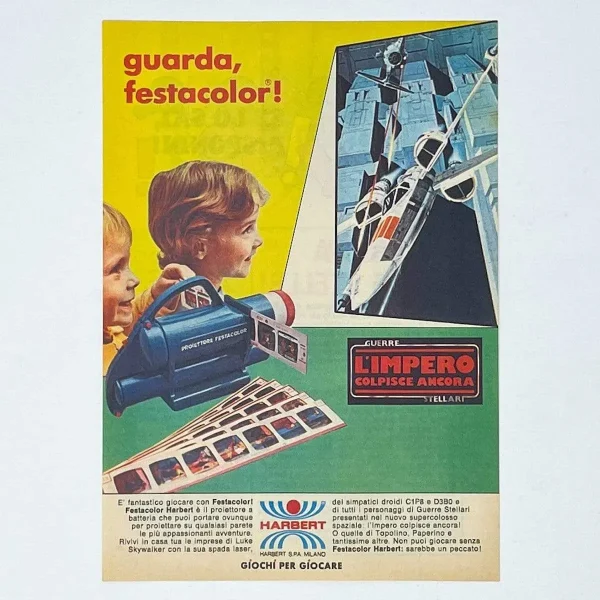 Harbert Festacolor Print Ad - Italy (1977)