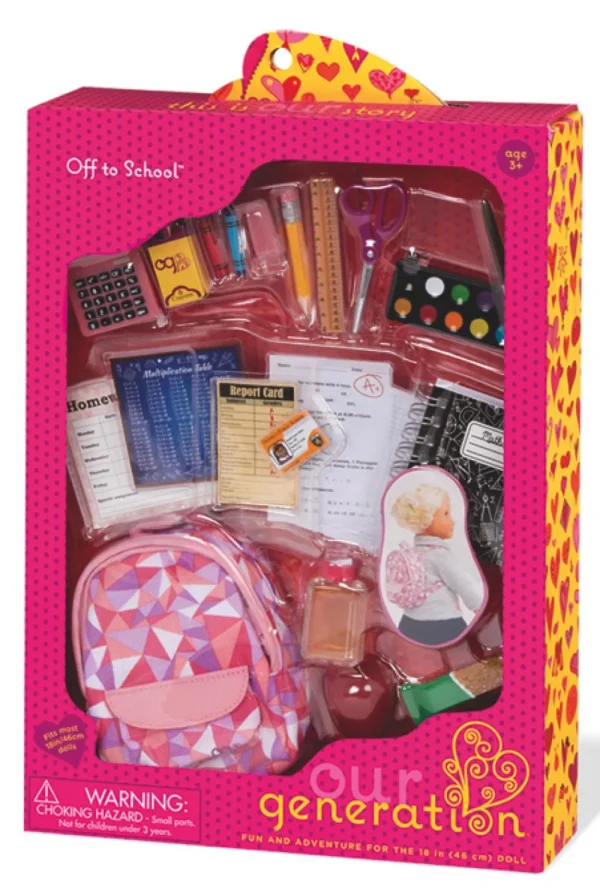 Off to School school accessories