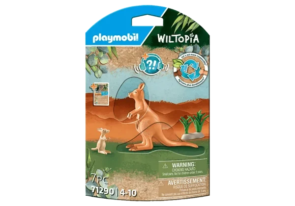 Kangaroo and baby - Wiltopia
